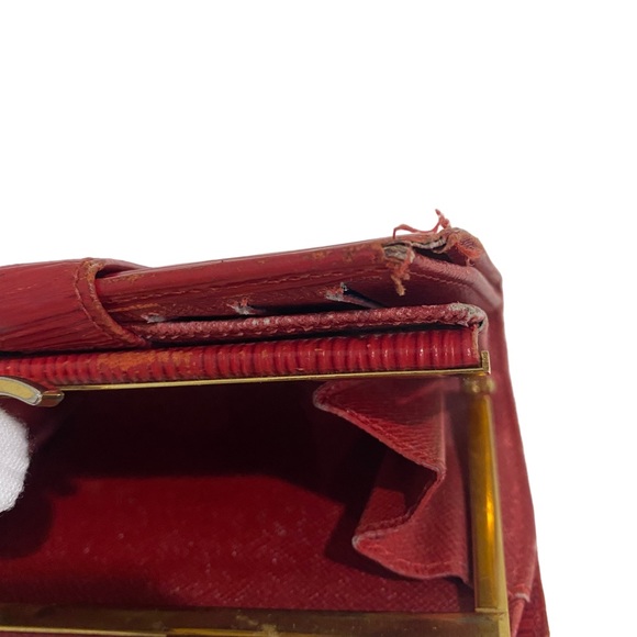 LV LOUIS VUITTON Gamaguchi Wallet Epi Leather - red - leather - - Picture 17 of 17